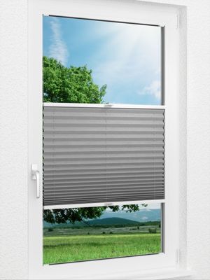 Plissee Crush 35.70.12 Fensteransicht