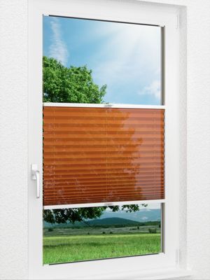 Plissee Artemis B1 50.26.12 Fensteransicht