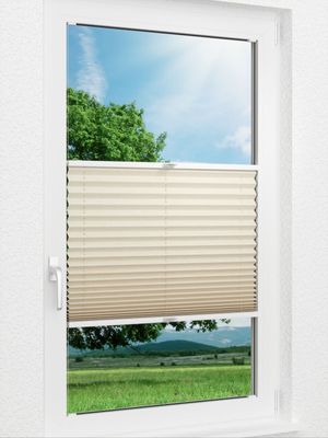 Plissee Crush 35.67.12 Fensteransicht