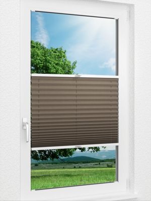 Plissee Basic Perlex B1 13.18.12 Fensteransicht
