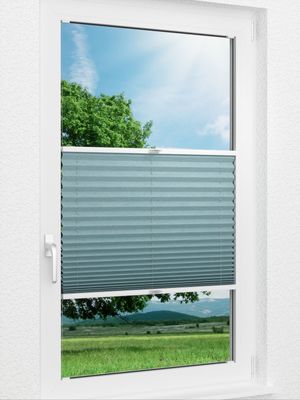 Plissee Crush Perlex 04.08.12 Fensteransicht