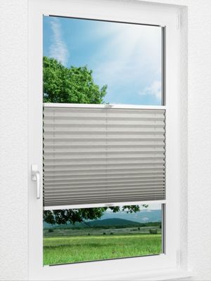 Plissee Crush Glanz 19.64.11 Fensteransicht