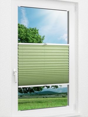 Plissee Crush Glanz 32.52.11 Fensteransicht