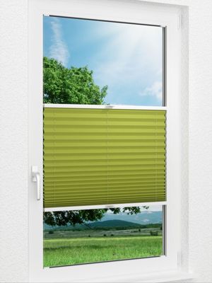 Plissee Soft Stripe 96.01.13 Fensteransicht