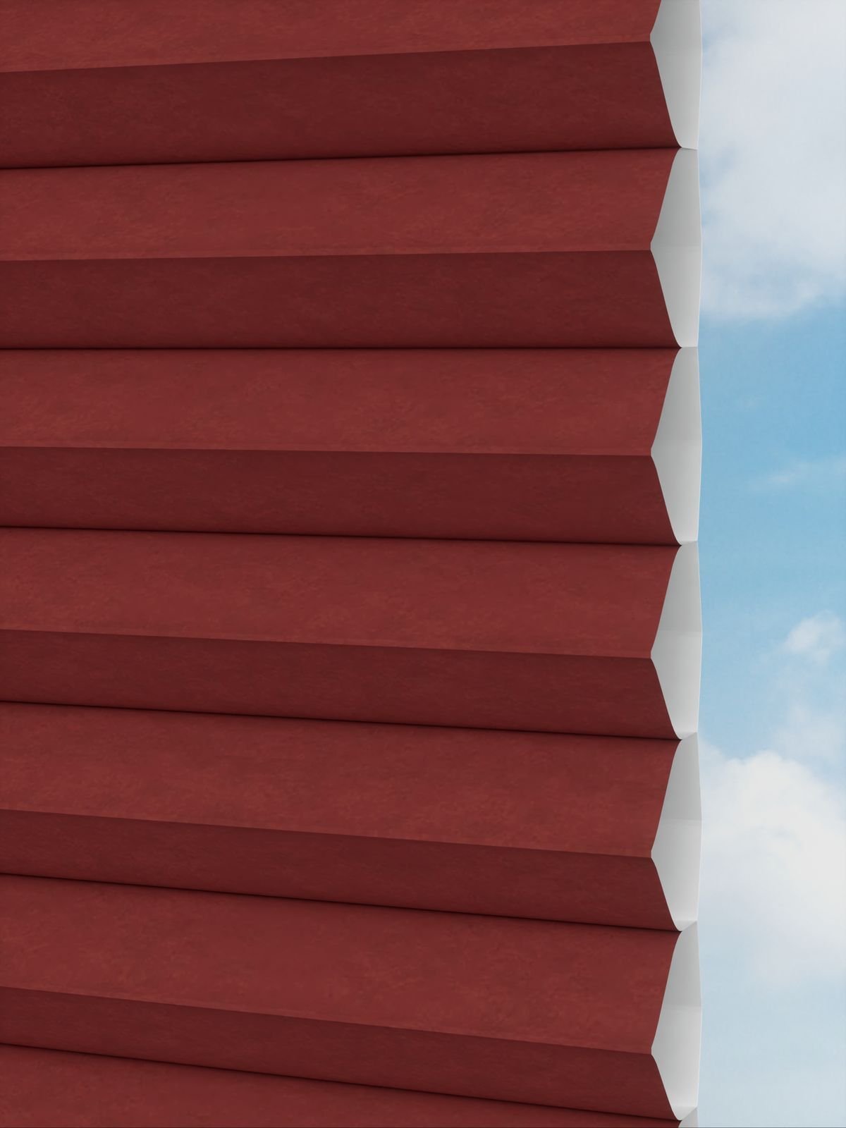 Stoff Plissee Ma&szlig;anfertigung Wabe Milton 35.95.11