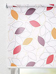 Rollo Soft Leaves 21.833 Fensteransicht