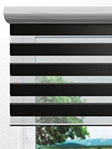 Simply Doppelrollo Thora 94.63d Fensteransicht