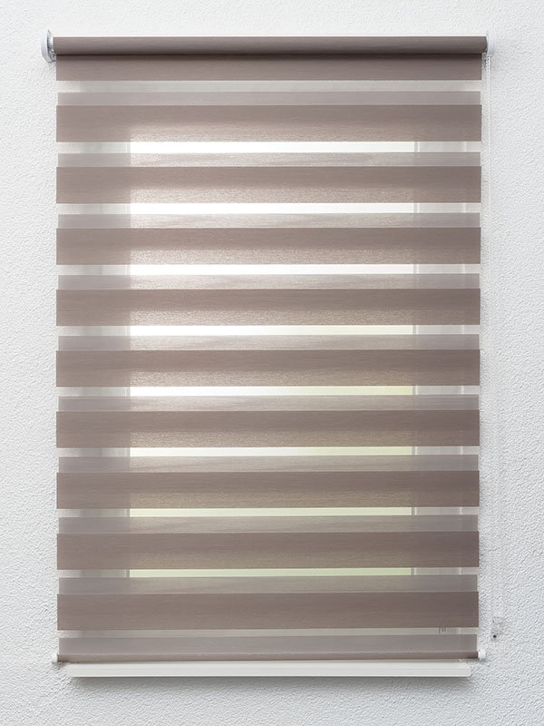 Detailansicht Doppelrollo Colorful light streak 80.100