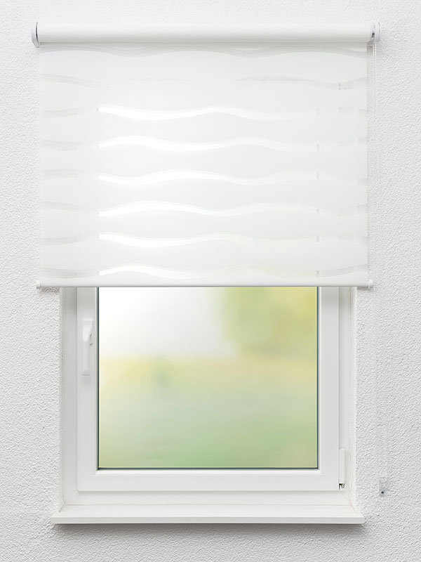 Detailansicht Doppelrollo Wavy 12.792