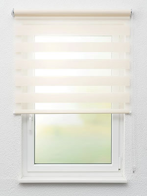 Doppelrollo Colorful light streak 91.100 Fensteransicht
