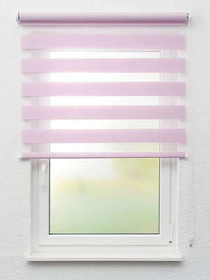 Doppelrollo Colorful light streak 53.100 Fensteransicht