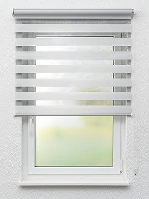 Doppelrollo Elegant streaks 12.320 Fensteransicht