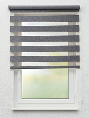 Doppelrollo Mixed colors 77.430 Fensteransicht