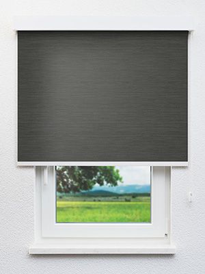 Verdunkelungsrollo Flax Dark 30.951 Fensteransicht