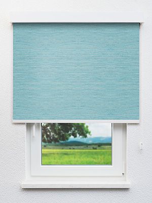 Verdunkelungsrollo Flax Dark 60.951 Fensteransicht