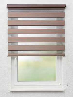 Stoff Rollo Ma&szlig;anfertigung Doppelrollo Plava 00.292