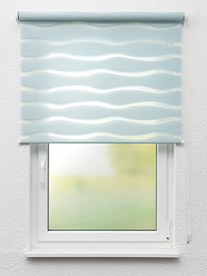 Doppelrollo Wavy 17.792 Fensteransicht
