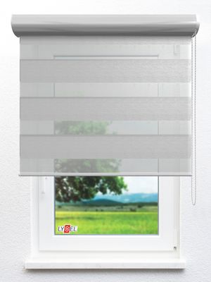 Simply Doppelrollo Kornalla 60.63d Fensteransicht