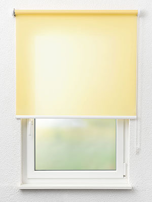 Rollo Textiles Uni 32.063 Fensteransicht