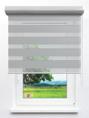 Simply Doppelrollo Tully 31.63d Fensteransicht