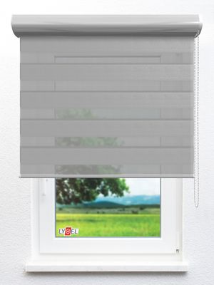 Simply Doppelrollo Turill 65.63d Fensteransicht