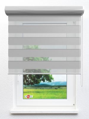 Simply Doppelrollo Carrari 16.63d Fensteransicht