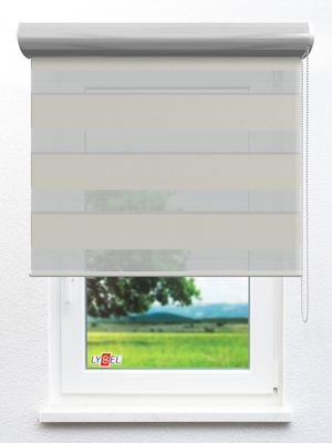 Simply Doppelrollo Kornalla 17.63d Fensteransicht