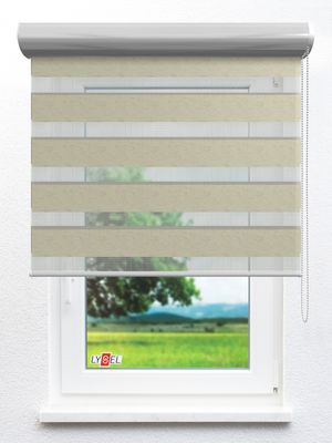 Simply Doppelrollo Tarban 67.63d Fensteransicht