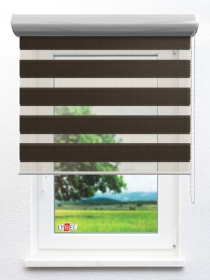 Simply Doppelrollo Marara 99.63d Fensteransicht