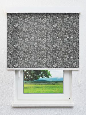 Rollo Leaves Style 30.006 Fensteransicht
