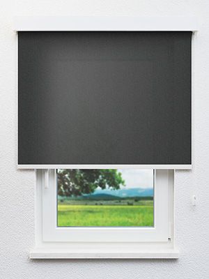 Rollo Clear Structure 40.106 Fensteransicht