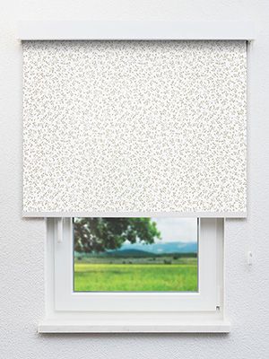 Rollo Delicate Flowers 81.116 Fensteransicht