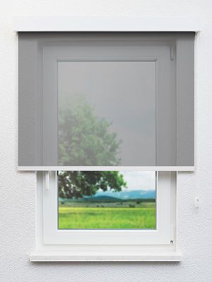 Rollo Eco Linnen 20.558 Fensteransicht