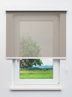 Rollo Eco Linnen 21.558 Fensteransicht