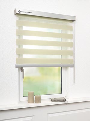 Doppelrollo Doppio 37.07.2 Fensteransicht