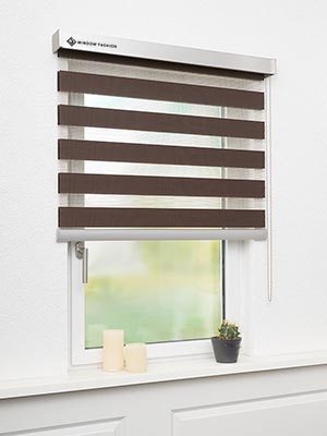 Doppelrollo Doppio 37.08.2 Fensteransicht