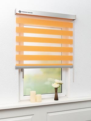 Doppelrollo Doppio 37.13.2 Fensteransicht