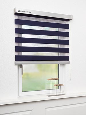 Doppelrollo Doppio 37.10.2 Fensteransicht