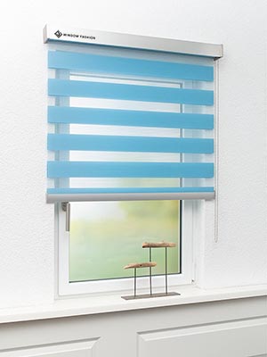 Doppelrollo Doppio 37.15.2 Fensteransicht