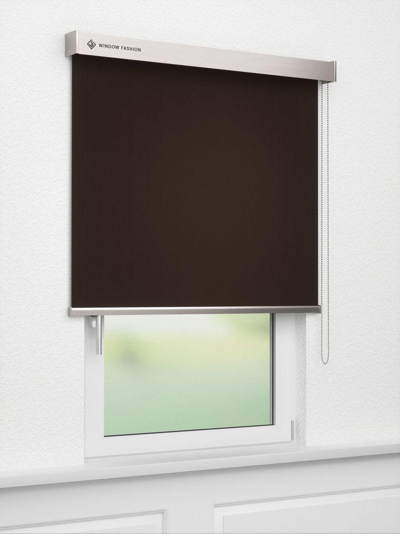 Verdunkelungsrollo Scerzo Dark 27.35 Fensteransicht