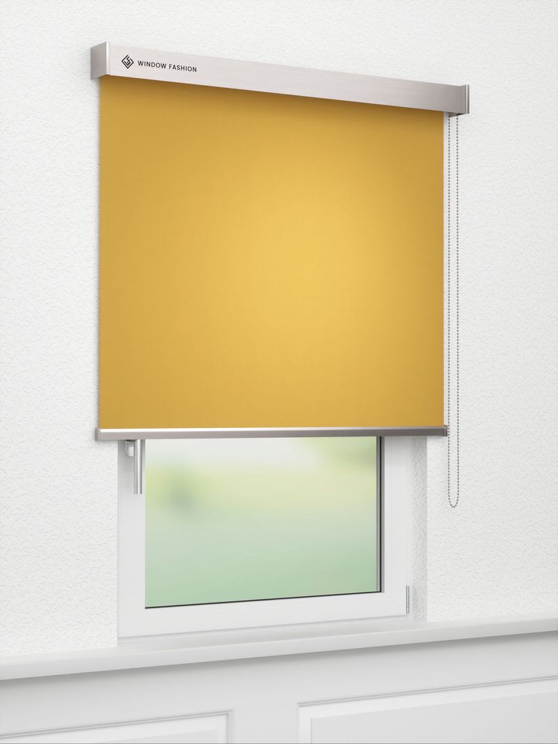 Verdunkelungsrollo Scerzo Dark 27.34 Fensteransicht