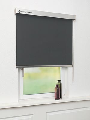 Verdunkelungsrollo Scerzo Dark 27.28 Fensteransicht