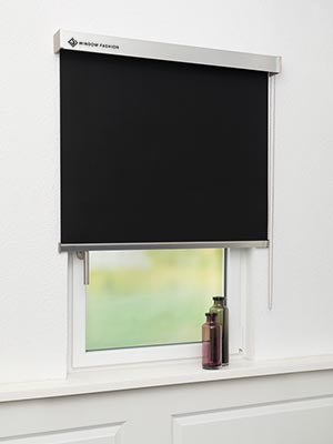 Verdunkelungsrollo Subtle 78.10 Fensteransicht