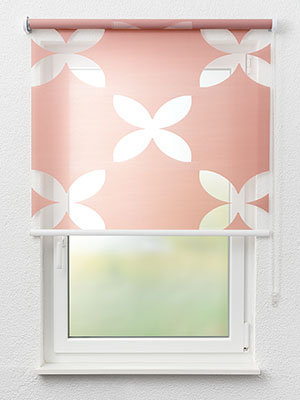 Rollo Flowerpower 83.103 Fensteransicht