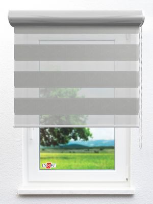 Simply Doppelrollo Yangan 81.63d Fensteransicht