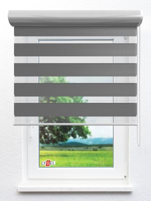 Simply Doppelrollo Dalby 22.63d Fensteransicht