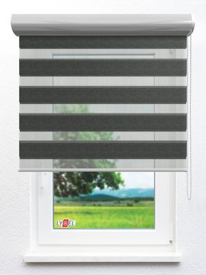Simply Doppelrollo Glencoe 93.63d Fensteransicht