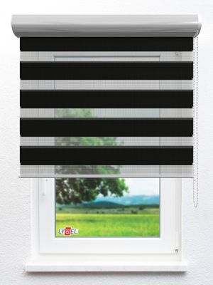 Simply Doppelrollo Seisia 25.63d Fensteransicht