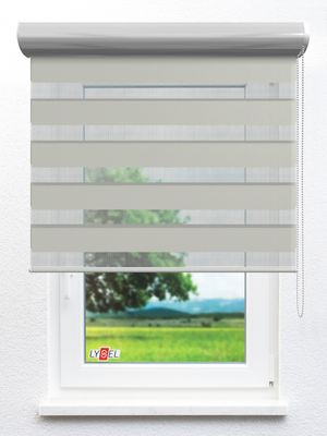 Simply Doppelrollo Epsom 66.63d Fensteransicht