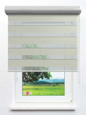 Simply Doppelrollo Tara 27.63d Fensteransicht